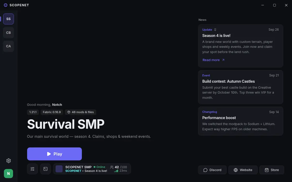 Launcher home